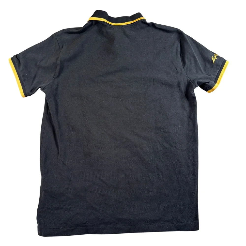 Polo Ralph Lauren Polo Shirt Mens M Black Preppy Equestrian Old Money Academia